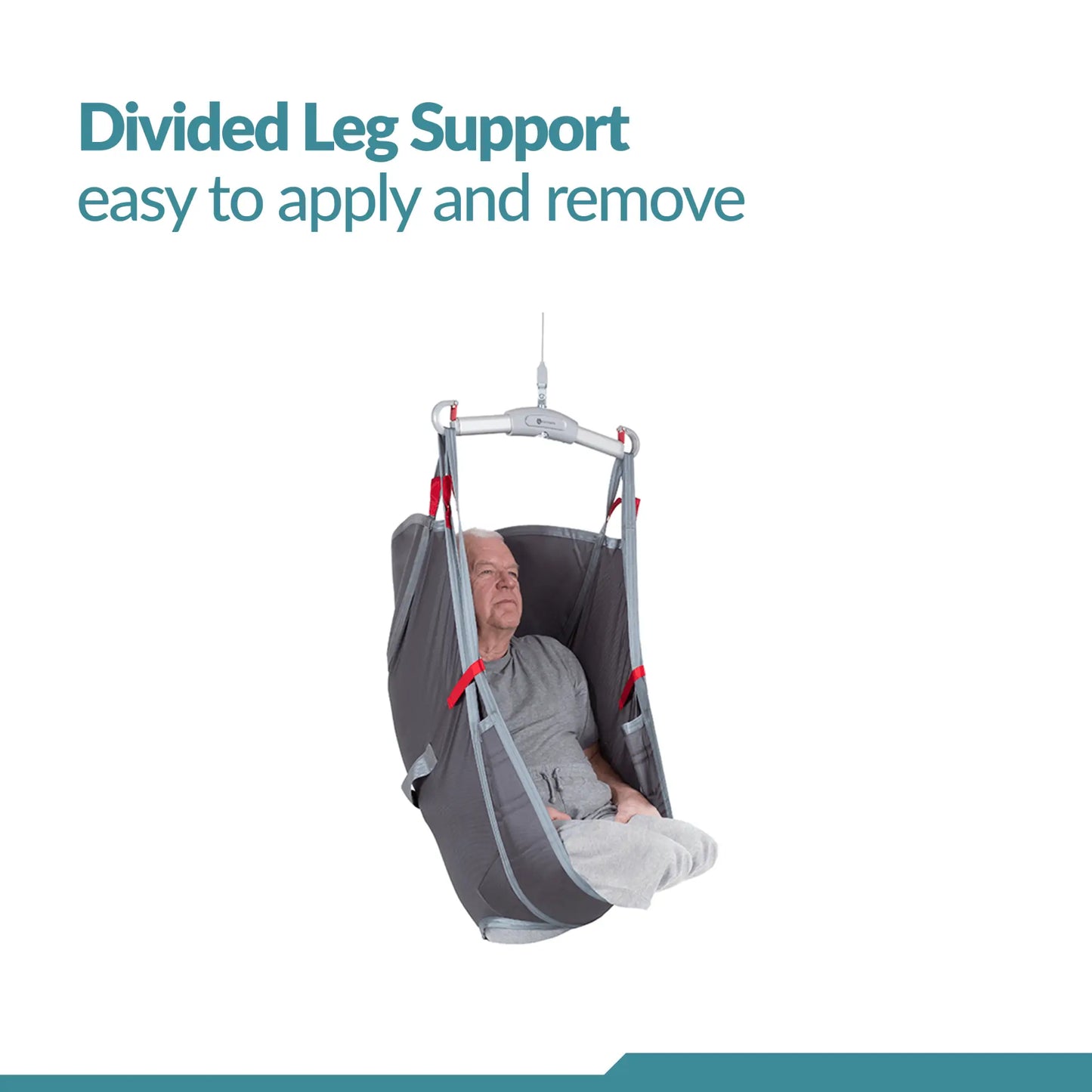 Amputee Sling - Extra Head Support - Universal Patient Lift Sling for Lifts for Home Use - Transfer Safely with Patient Lifter - Compatible with Hoyer Lift - Easy-to-Use