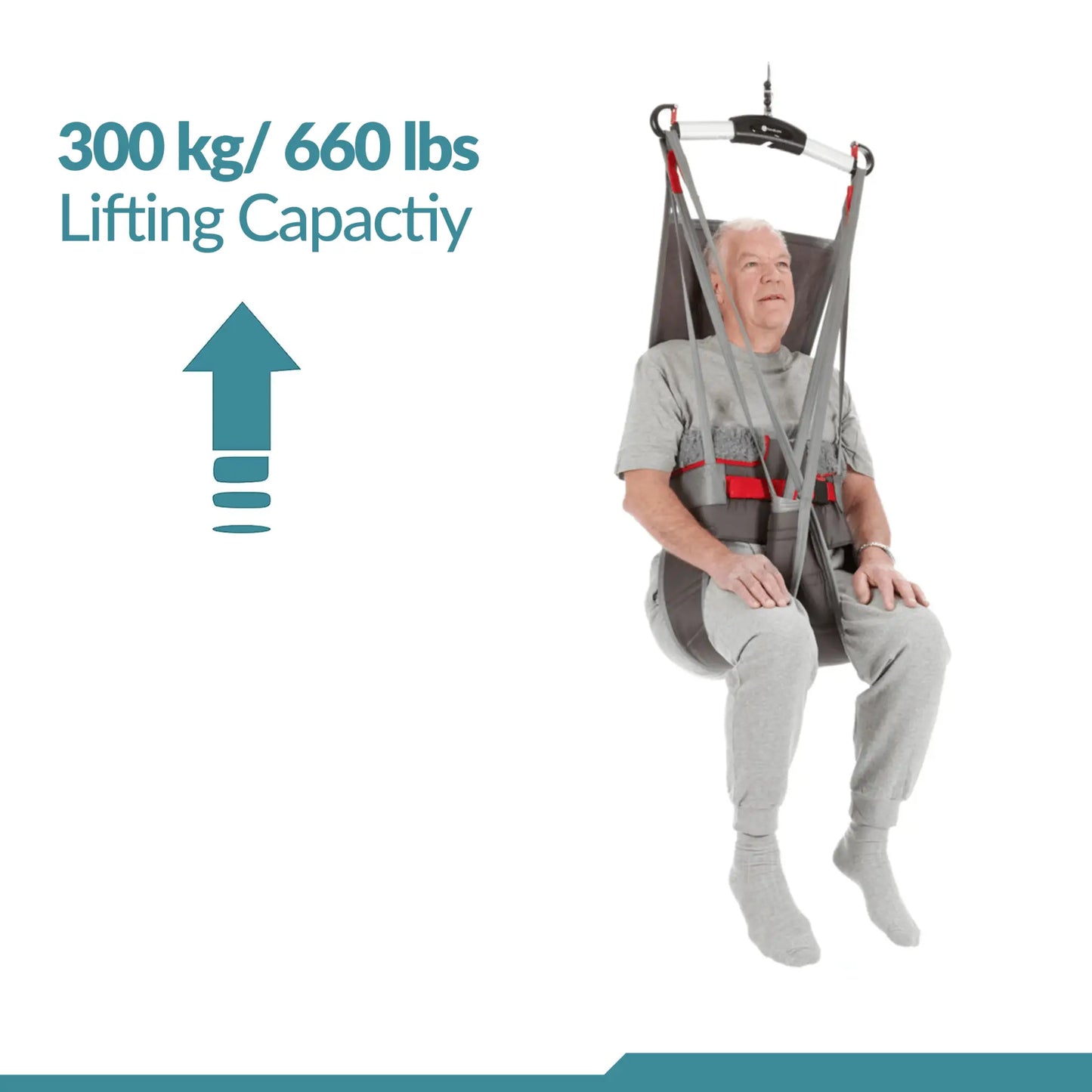 Toileting Sling - Hygiene Extra Head Support - Universal Patient Lift Sling for Lifts for Home Use - Transfer Safely with Patient Lifter - Compatible with Hoyer Lift - Easy-to-Use