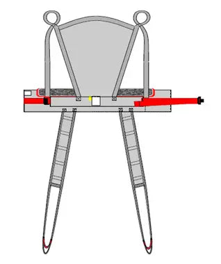Toileting Sling - Hygiene Extra Head Support - Universal Patient Lift Sling for Lifts for Home Use - Transfer Safely with Patient Lifter - Compatible with Hoyer Lift - Easy-to-Use