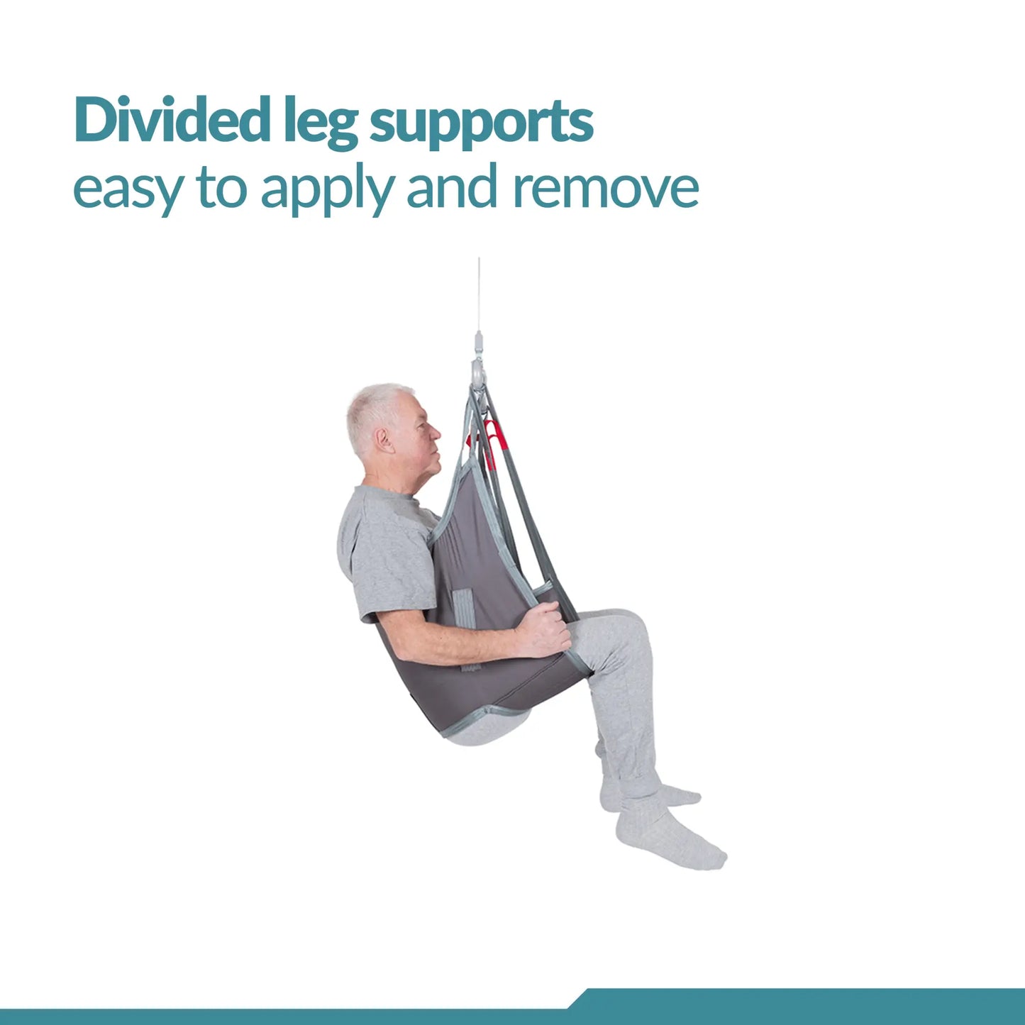 Low Back Sling - Universal Patient Lift Sling for Lifts for Home Use - Transfer Safely with Patient Lifter - Compatible with Hoyer Lift - Easy-to-Use
