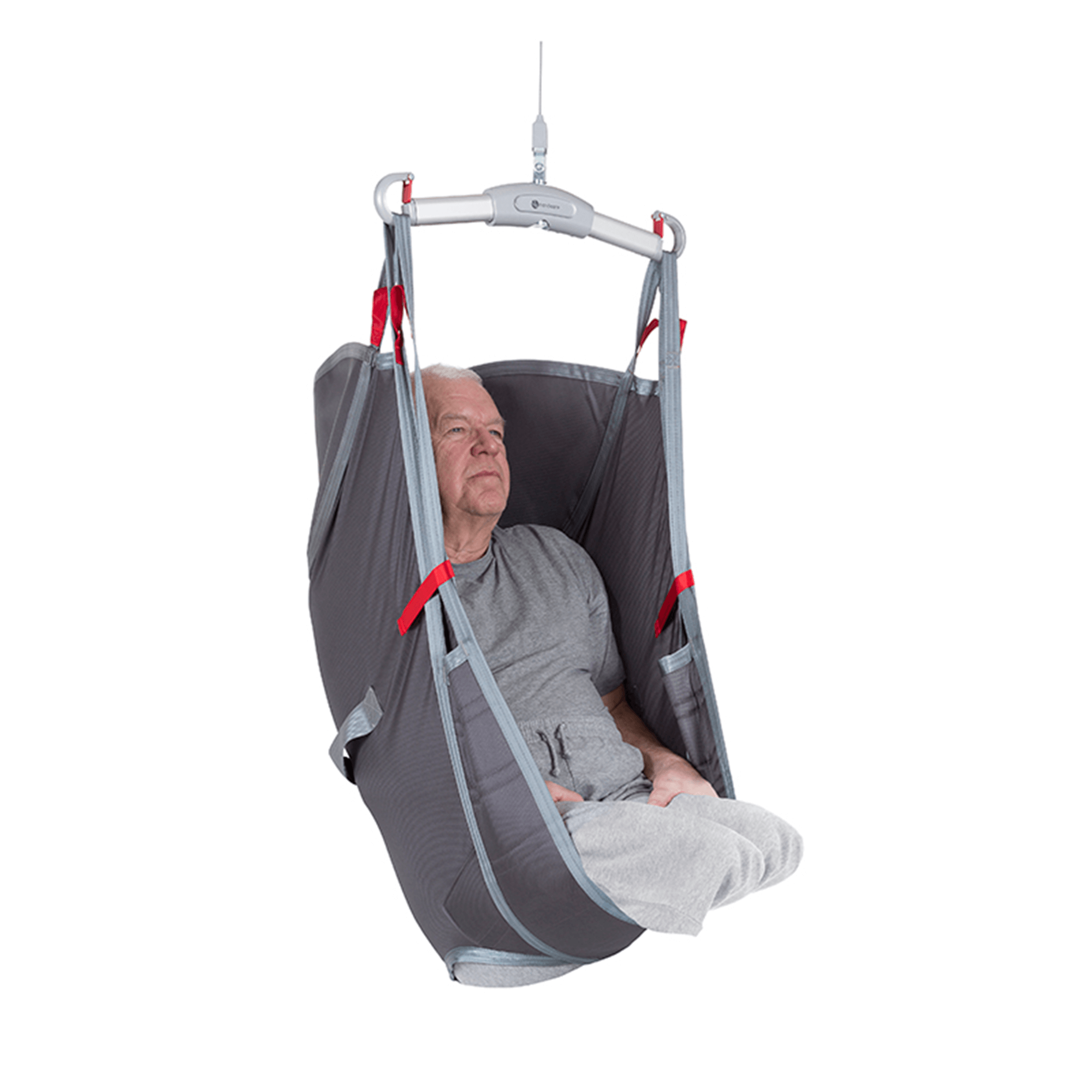Amputee Sling - Extra Head Support - Universal Patient Lift Sling for Lifts for Home Use - Transfer Safely with Patient Lifter - Compatible with Hoyer Lift - Easy-to-Use