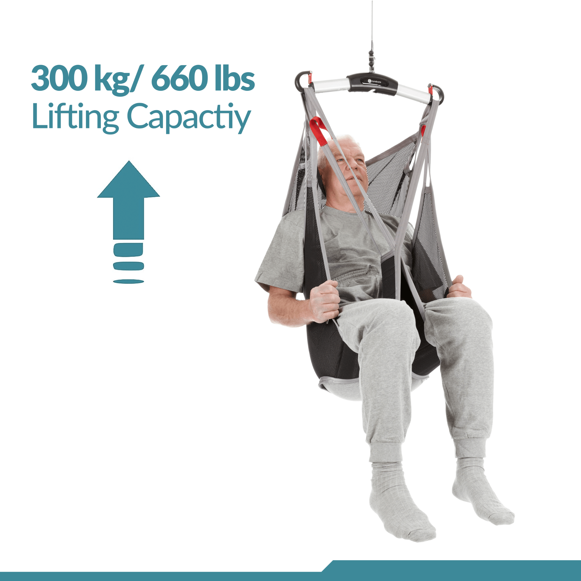 Extra Body Support Sling - Toileting Sling - Universal Patient Lift Sling for Lifts for Home Use - Transfer Safely with Patient Lifter - Compatible with Hoyer Lift - Easy-to-Use