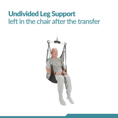 Standard Sling - Universal Patient Lift Sling for Lifts for Home Use - Transfer Safely with Patient Lifter - Compatible with Hoyer Lift - Easy-to-Use