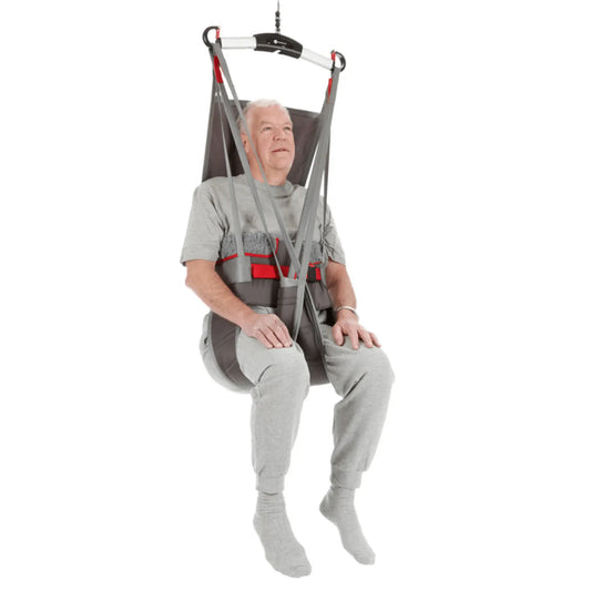 Toileting Sling - Hygiene Extra Head Support - Universal Patient Lift Sling for Lifts for Home Use - Transfer Safely with Patient Lifter - Compatible with Hoyer Lift - Easy-to-Use